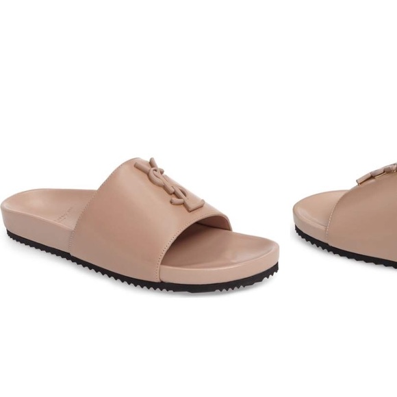 Saint Laurent Shoes - YSL Joan slider sandals 💕